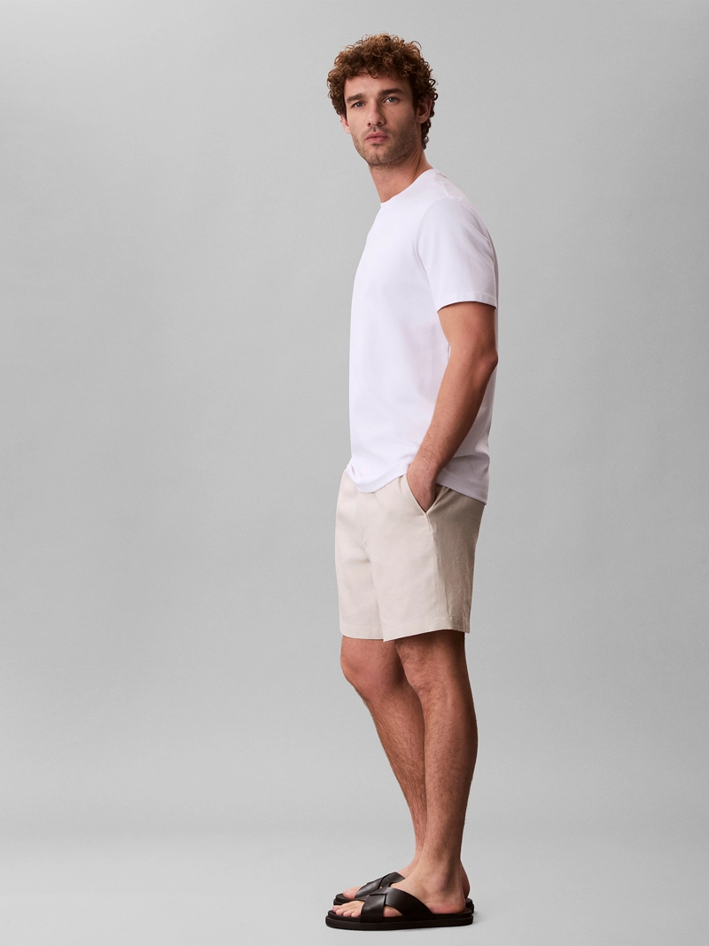 SHORT RECTO PULL-ON DE LINO - 4