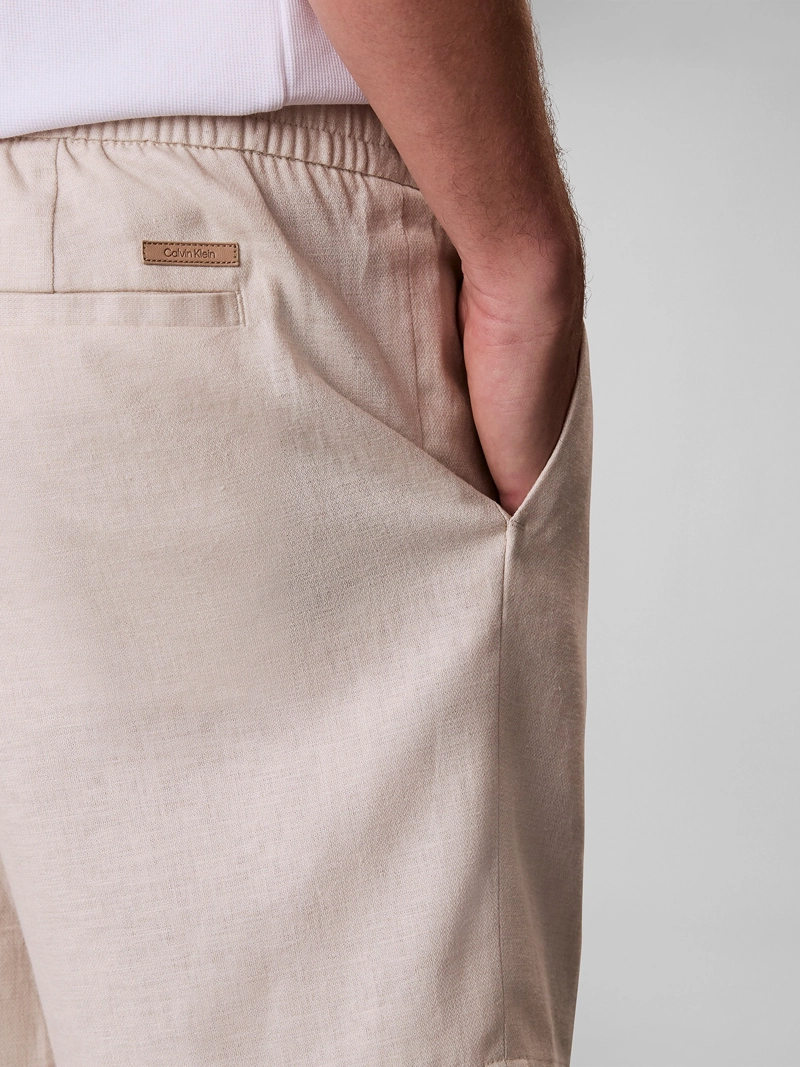 SHORT RECTO PULL-ON DE LINO - 5