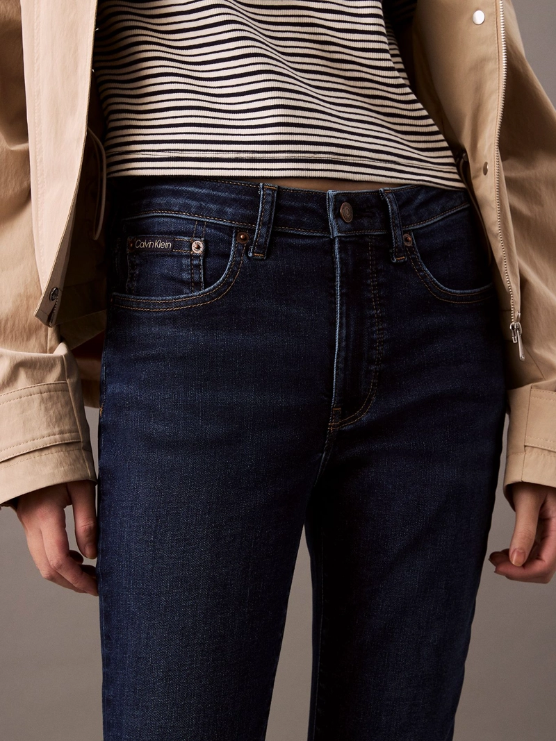 JEANS SKINNY DE TALLE MEDIO - 5
