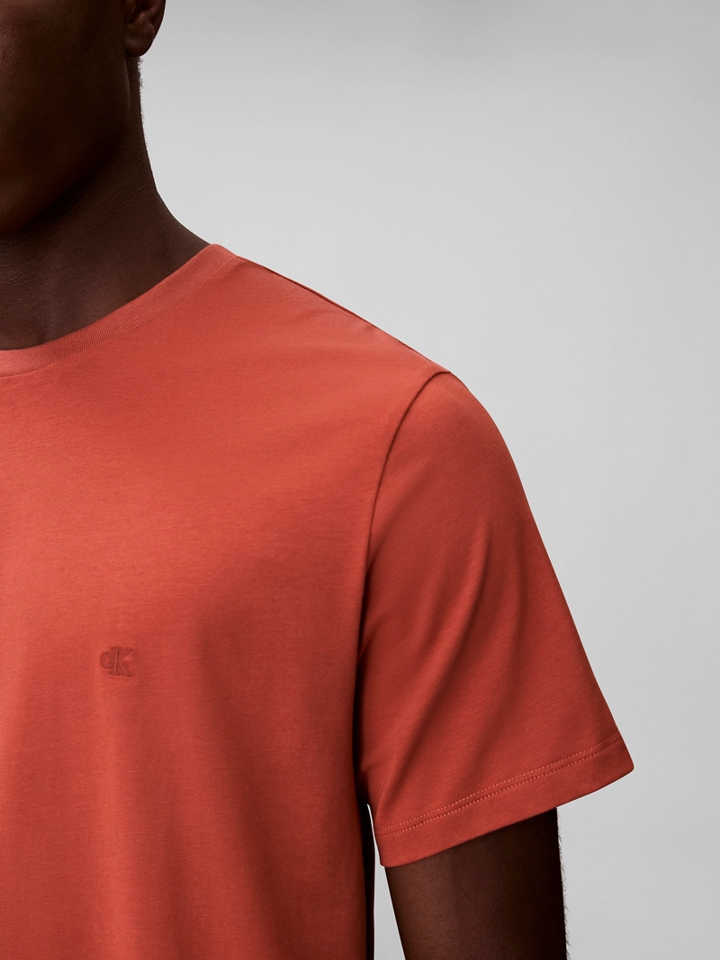 POLERA SLIM DE ALGODON STRECH - 5