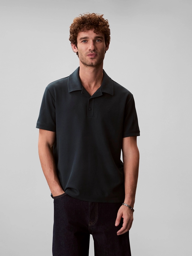 POLO EASY MICRO WAFFLE CON LOGO - 1