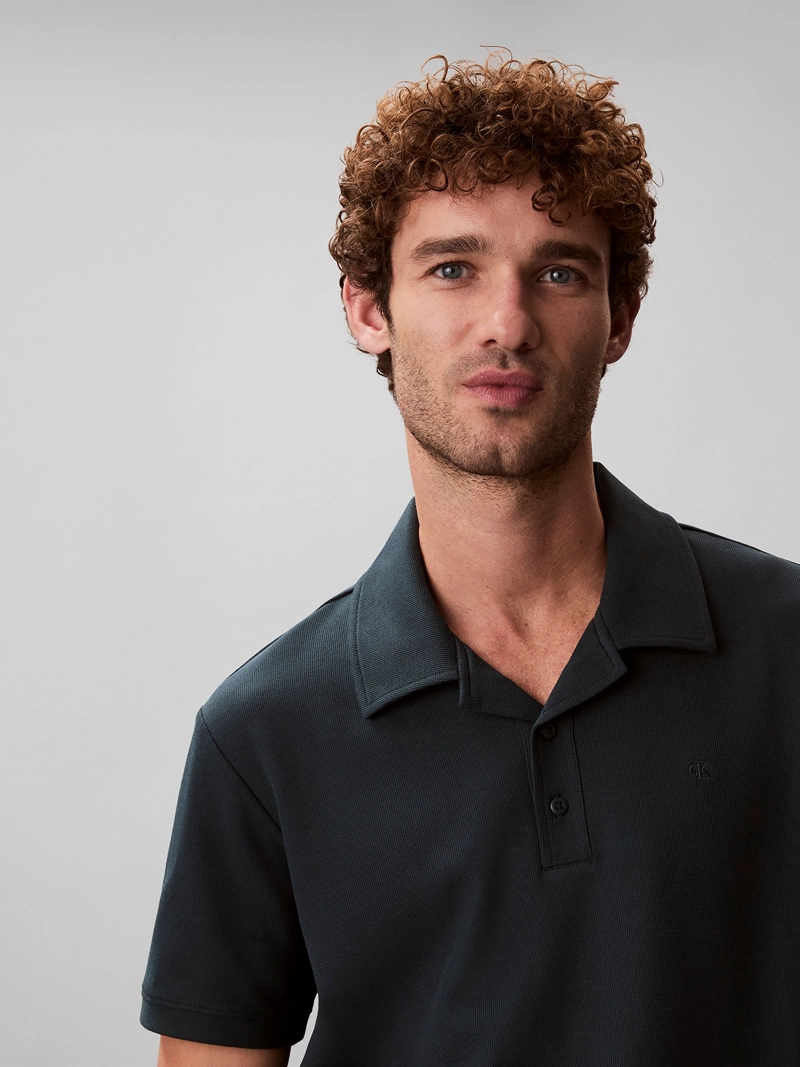 POLO EASY MICRO WAFFLE CON LOGO - 5