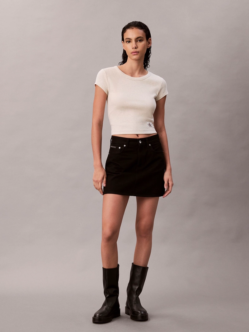 POLERA COTTON STRETCH RIB - 2