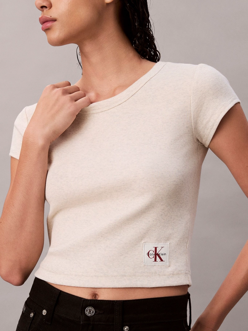 POLERA COTTON STRETCH RIB - 4