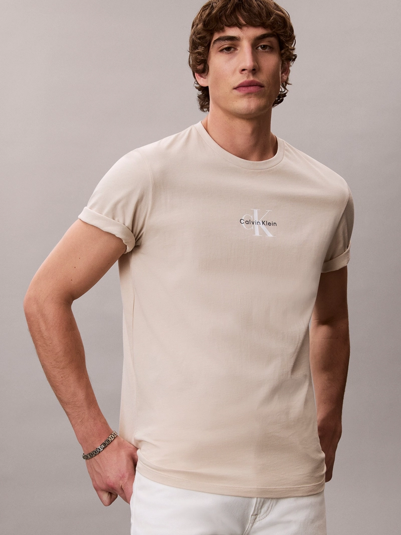 POLERA CON GRAFICO ESTAMPADO MICRO MONOLOGO - 4