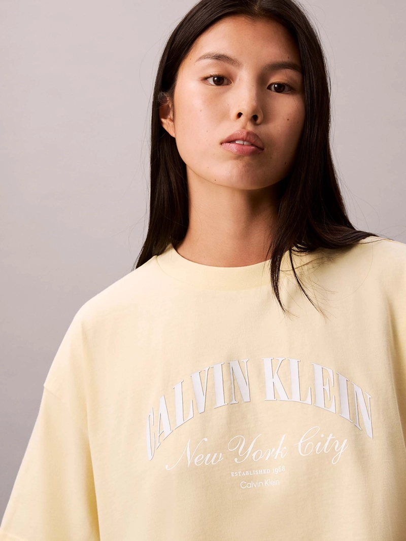 POLERA CROPPED BOXY CON LOGO - 5