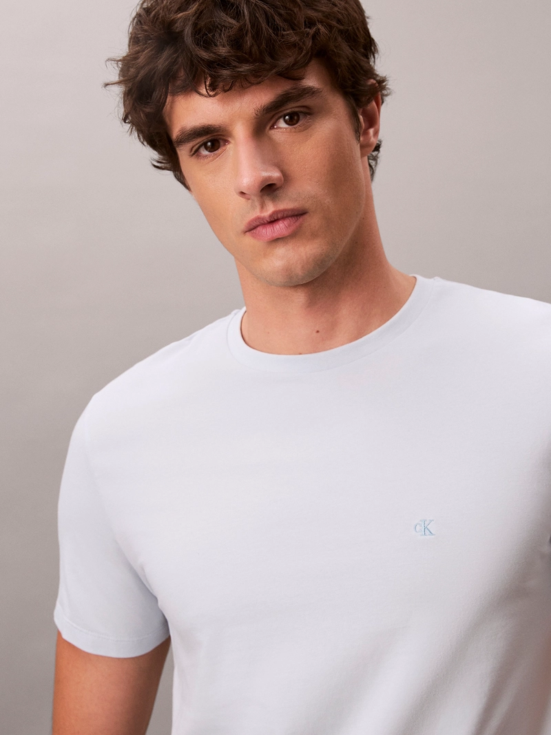 POLERA SLIM DE ALGODON STRECH - 5