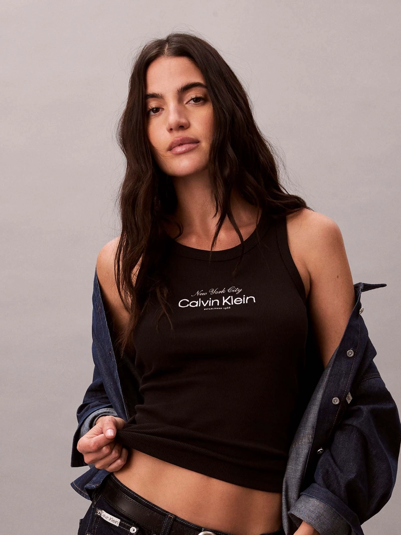 POLERA SIN MANGAS LOGO NYC - 5