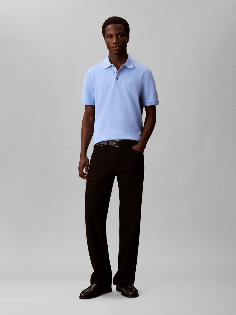 POLO CON SUTILES RAYAS TONALES - 2