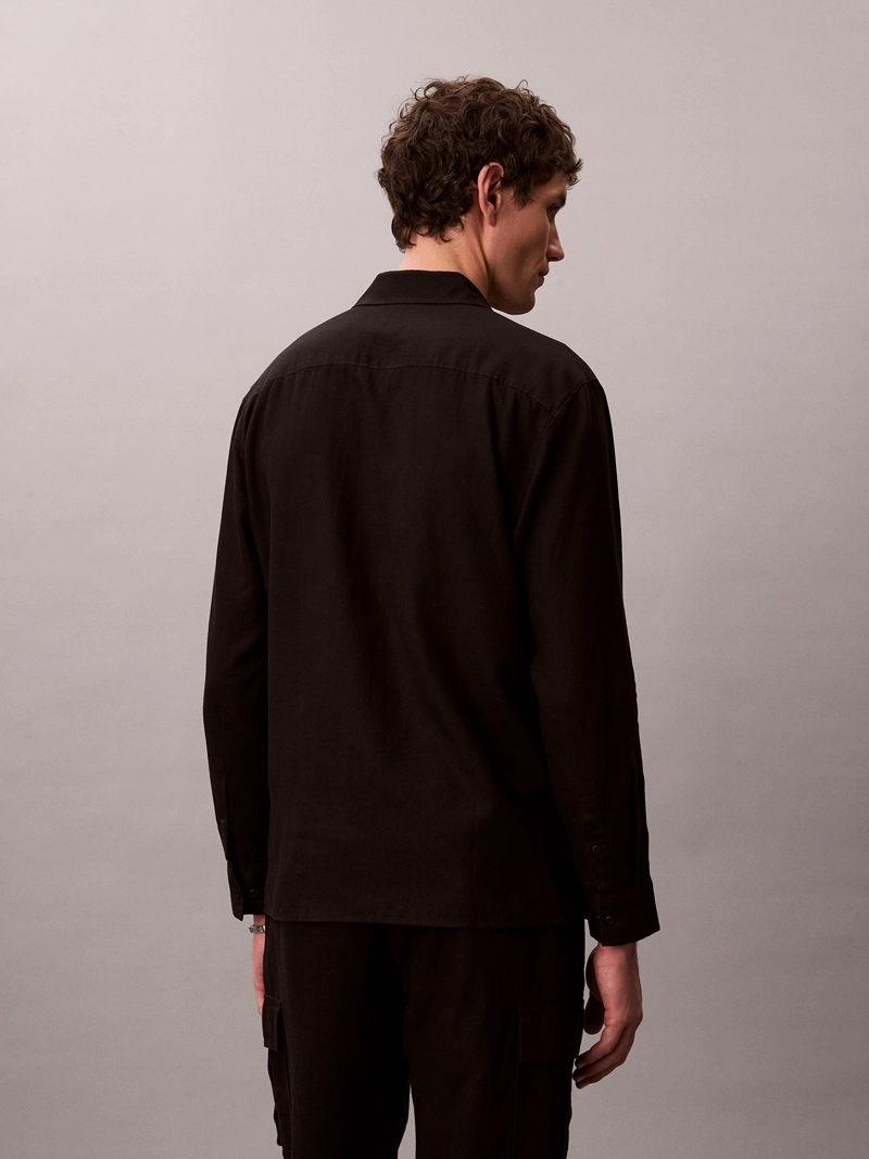 CAMISA EASY FIT DE LINO - 3
