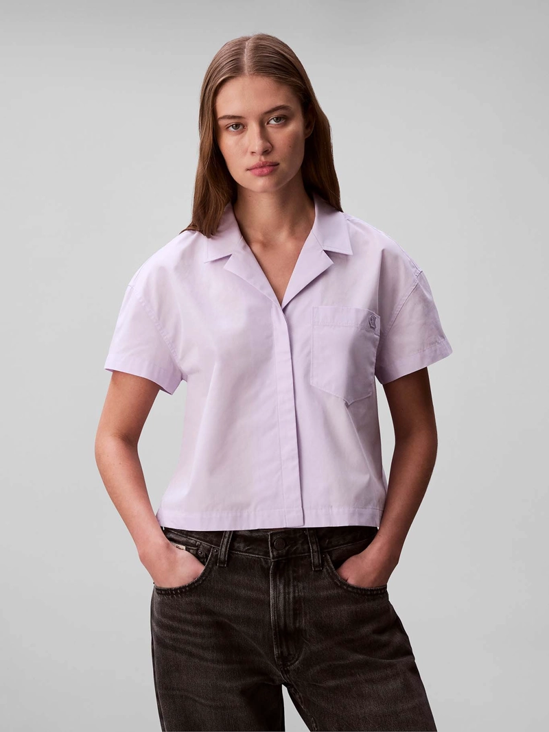 CAMISA BOXY DE POPELINA - 1