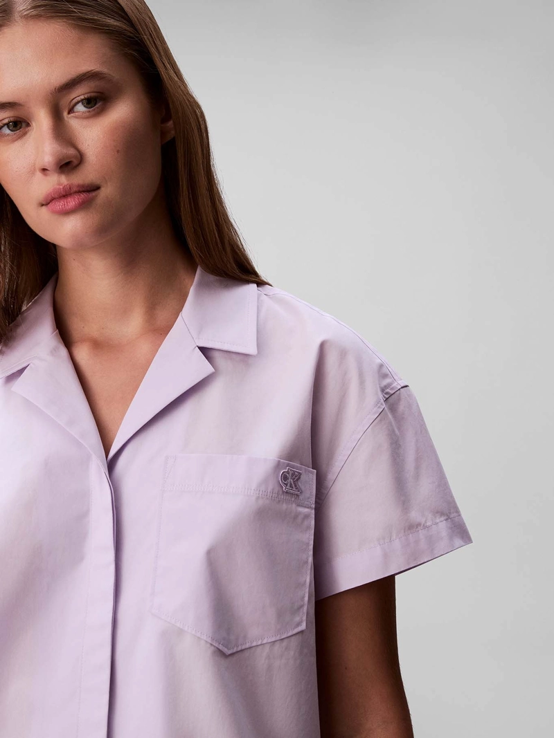 CAMISA BOXY DE POPELINA - 5