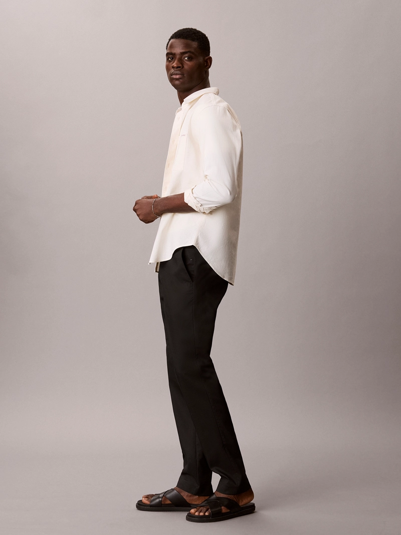 PANTALON SLIM DE STRETCH MODERNO - 3