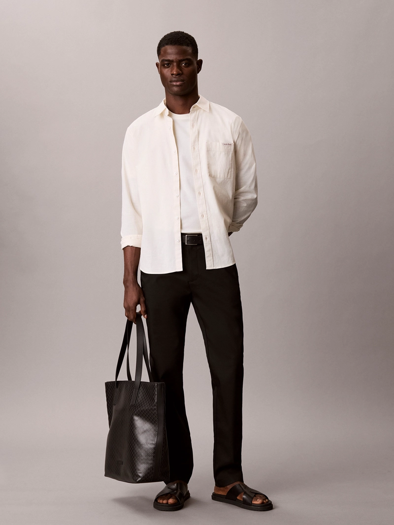 PANTALON SLIM DE STRETCH MODERNO - 4