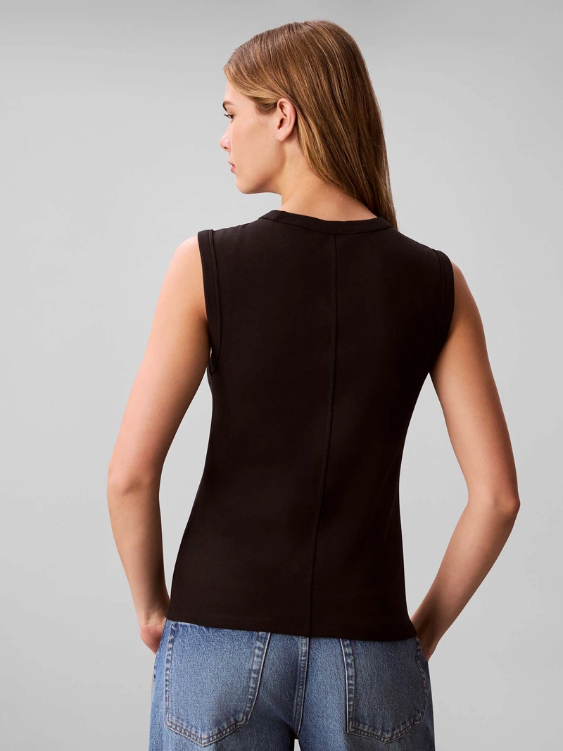 POLERA DE CANALE SIN MANGAS - 3