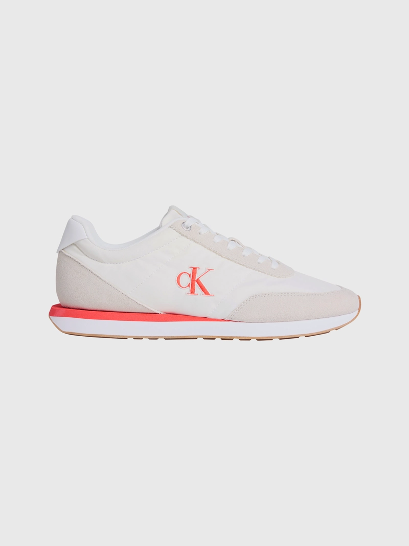 ZAPATILLAS RETRO RUNNER CON MIX DE TEXTURAS - 5