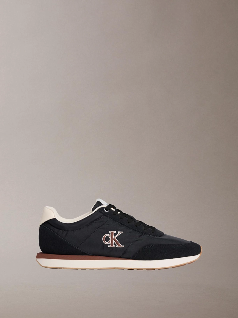 ZAPATILLAS RETRO RUNNER CON MIX DE TEXTURAS - 5