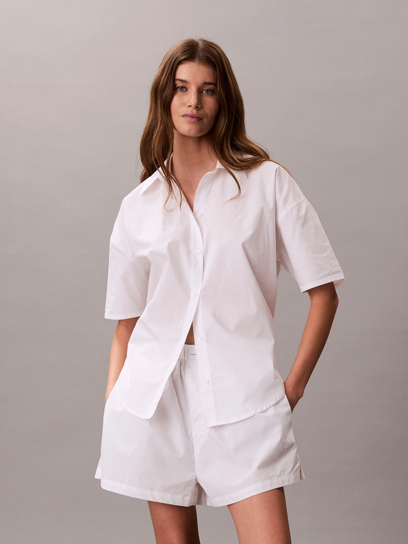 SHORT DE PIJAMA COTTON POPLIN - 1