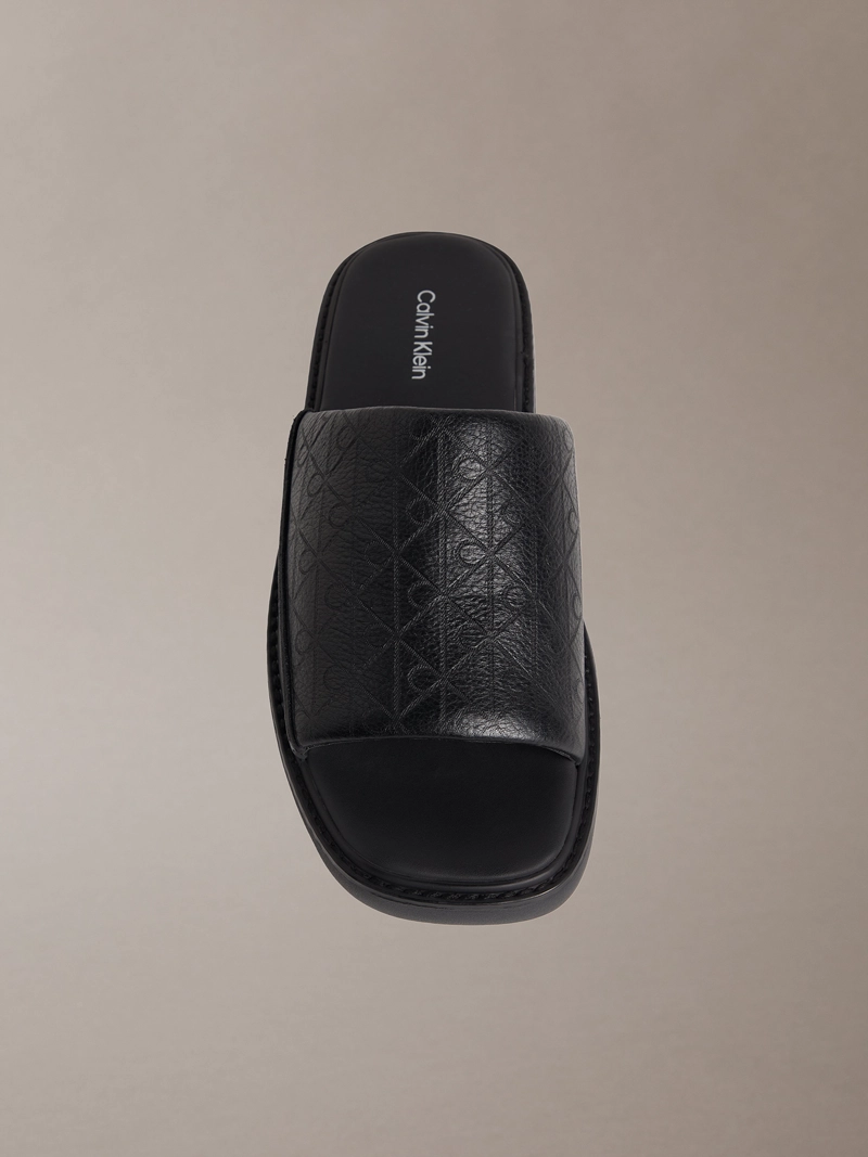 SANDALIAS MOLDEADAS CON ESTAMPADO DE EMBLEMA - 3