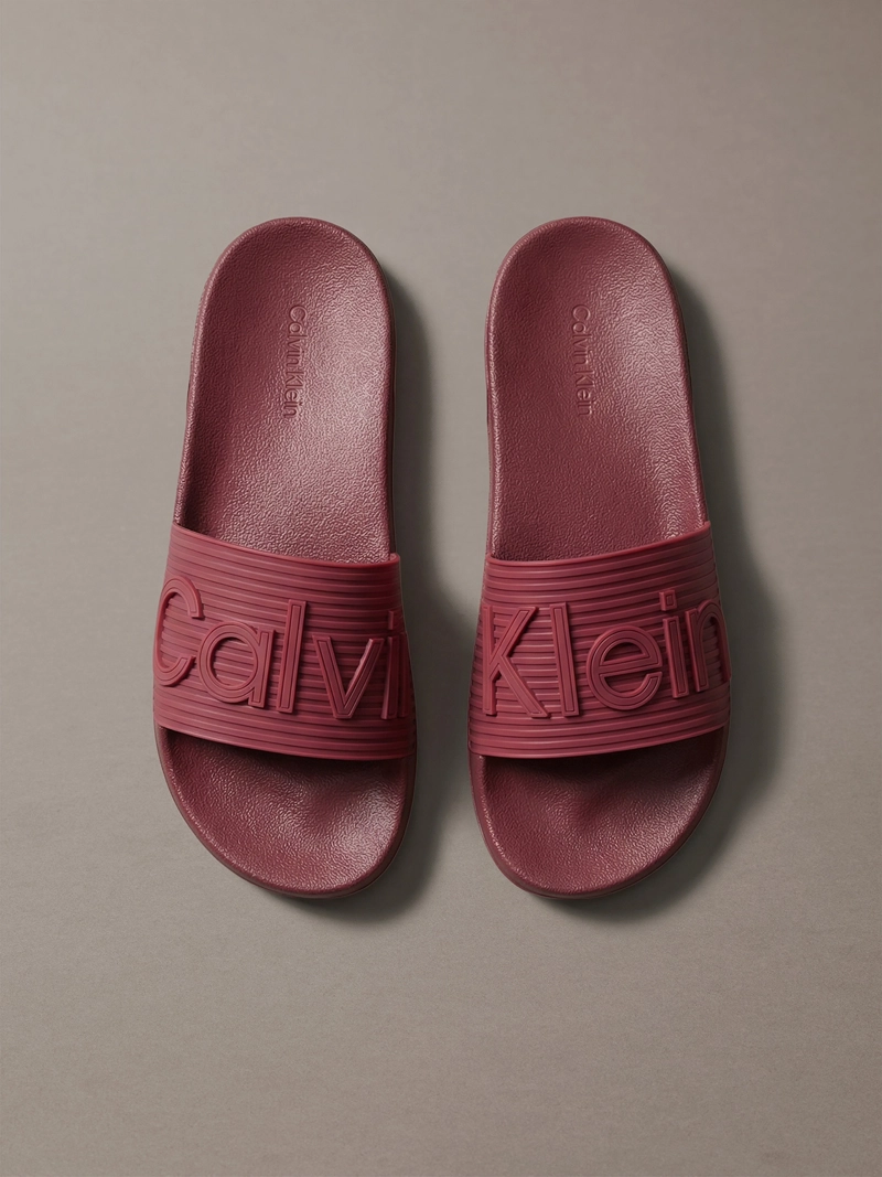 SANDALIAS CON LOGO EN TEXTURA - 4