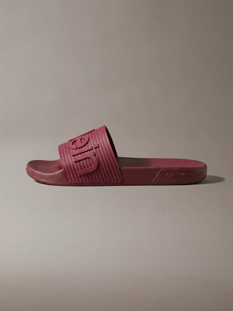 SANDALIAS CON LOGO EN TEXTURA - 6