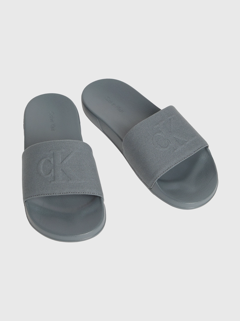 SANDALIAS SLIDE CON MONOGRAMA - 1
