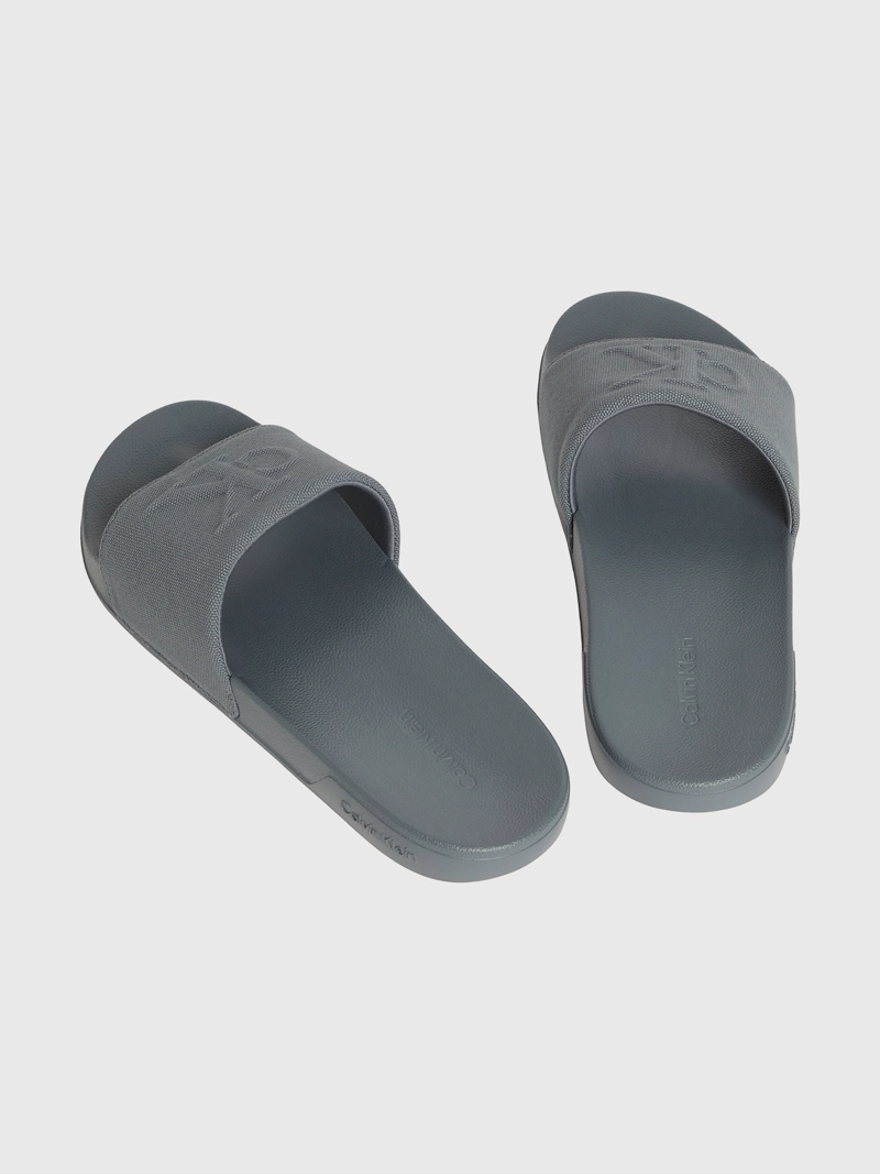 SANDALIAS SLIDE CON MONOGRAMA - 2