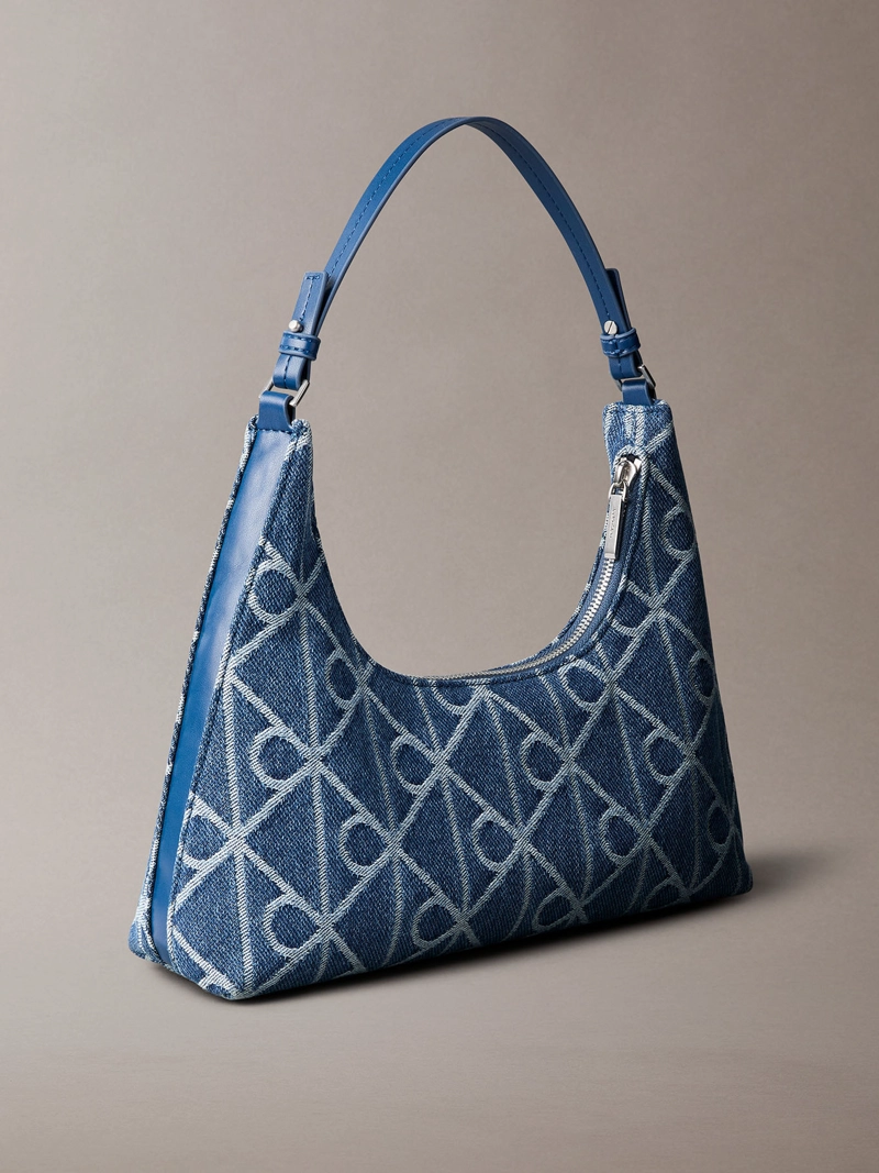 CARTERA DENIM CON ESTAMPADO DE EMBLEMA - 2
