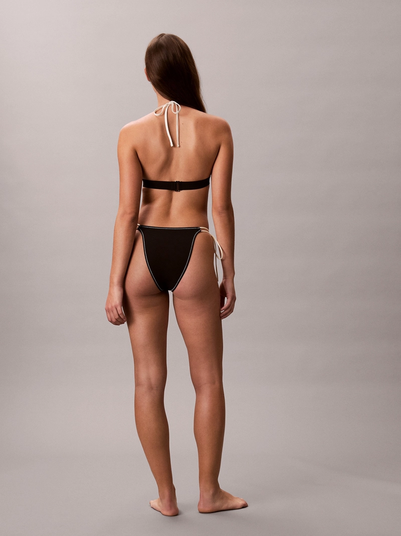 TOP BIKINI TRIANGULAR MONOLOGO COLOR BLOCK - 3
