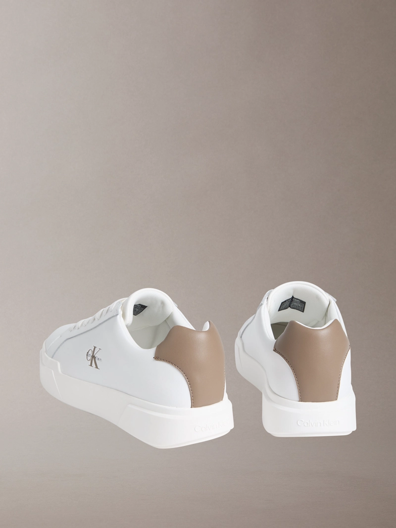ZAPATILLAS DE CUERO CON LOGO DISTINTIVO - 2