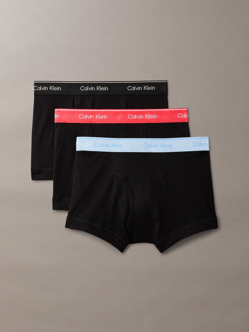 PACK DE 3 BOXERS TRUNK COTTON CLASSICS - 1