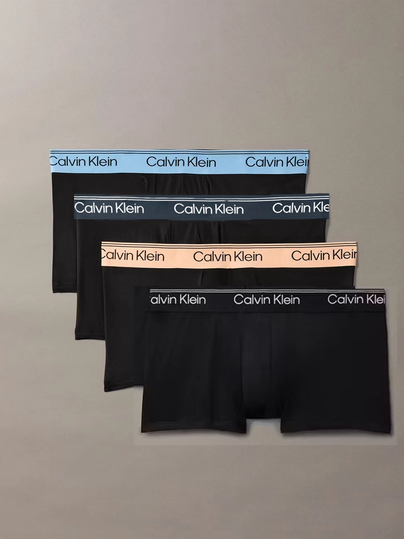 PACK DE 4 BOXERS LOW RISE TRUNK MICROFIBER STRETCH - 1