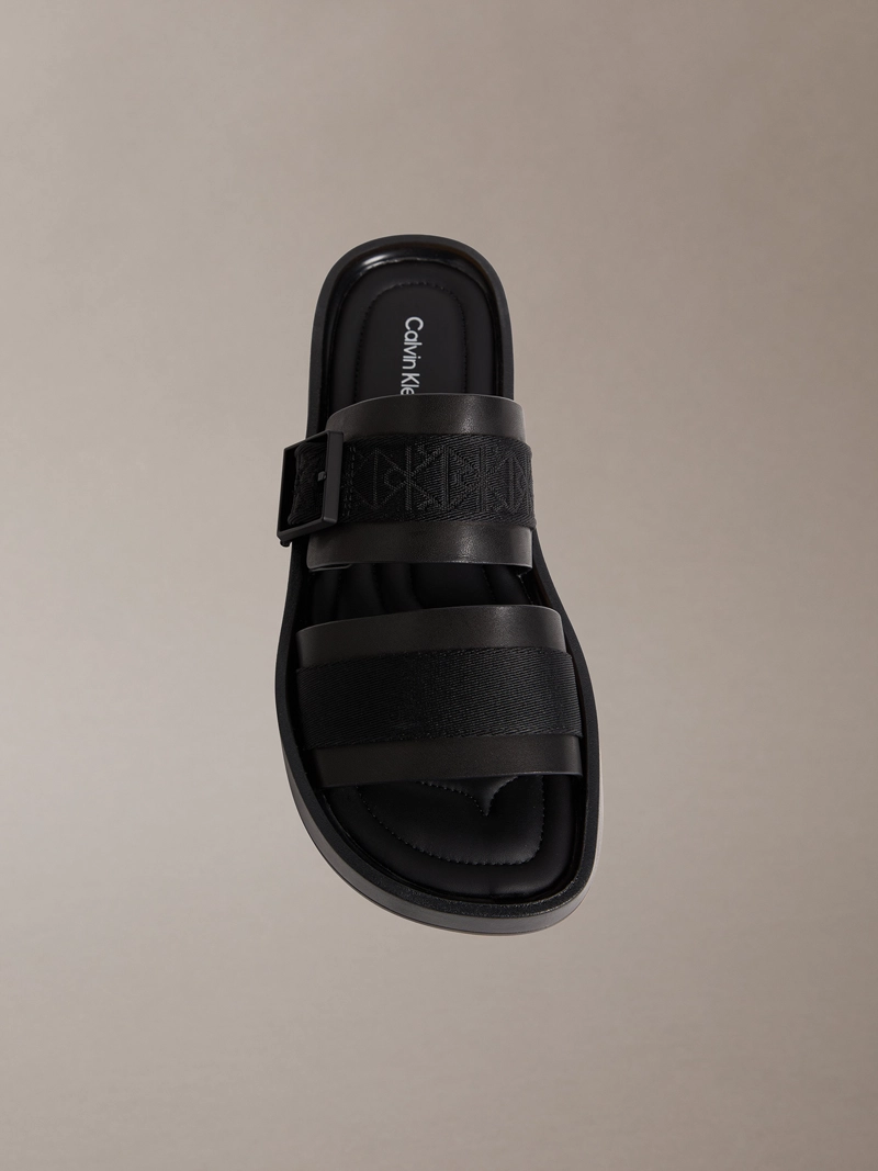 SANDALIAS ERGONOMICAS CON ESTAMPADO DE EMBLEMA - 3