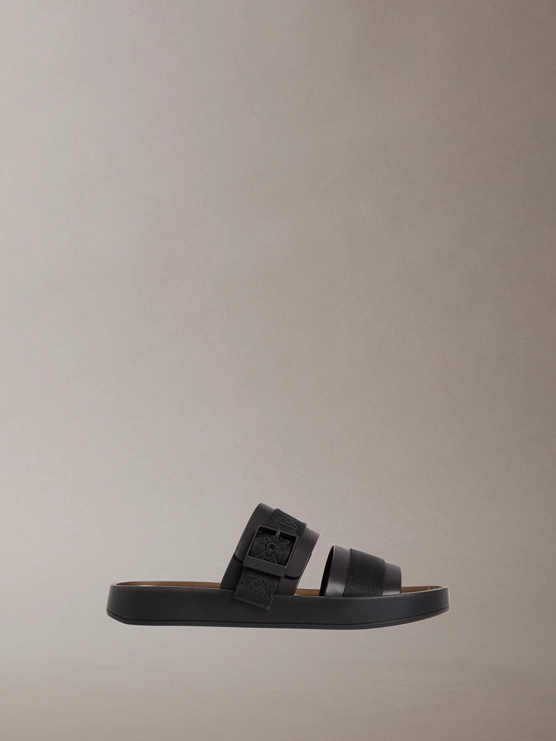 SANDALIAS ERGONOMICAS CON ESTAMPADO DE EMBLEMA - 5