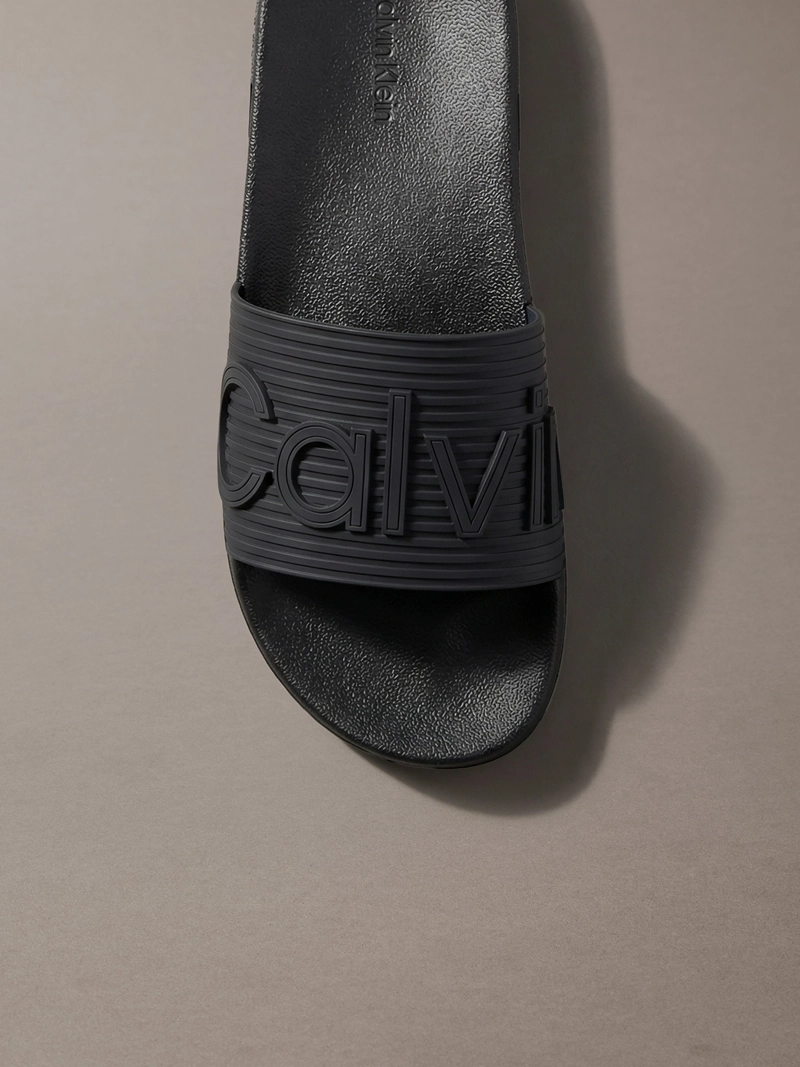 SANDALIAS CON LOGO EN TEXTURA - 3