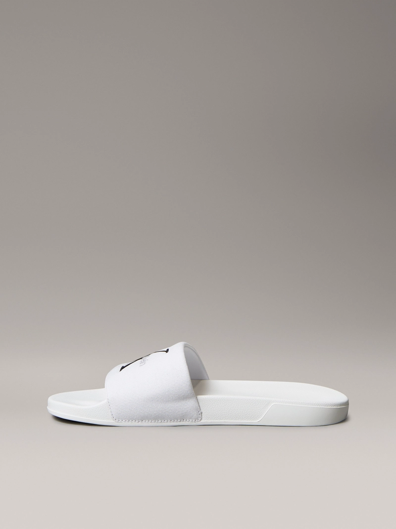 SANDALIAS SLIDE CON LOGO BORDADO - 6