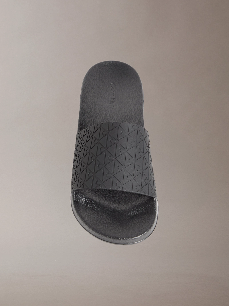 SANDALIAS ESSENTIAL CON ESTAMPADO DE EMBLEMA - 3