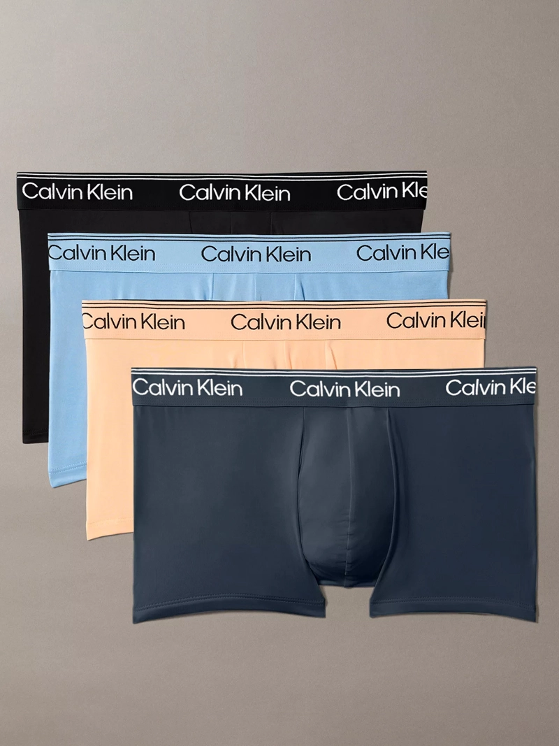 PACK DE 4 BOXERS LOW RISE TRUNK MICROFIBER STRETCH - 1