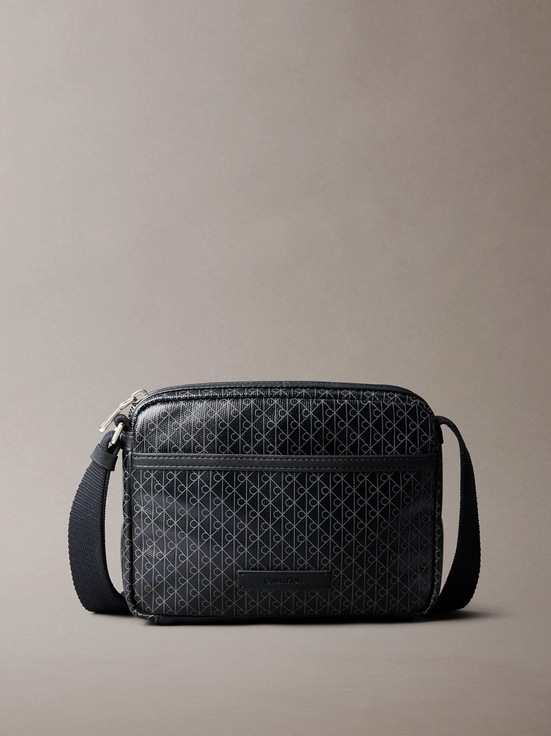 BOLSO CAMERA CON ESTAMPADO DE EMBLEMA - 1