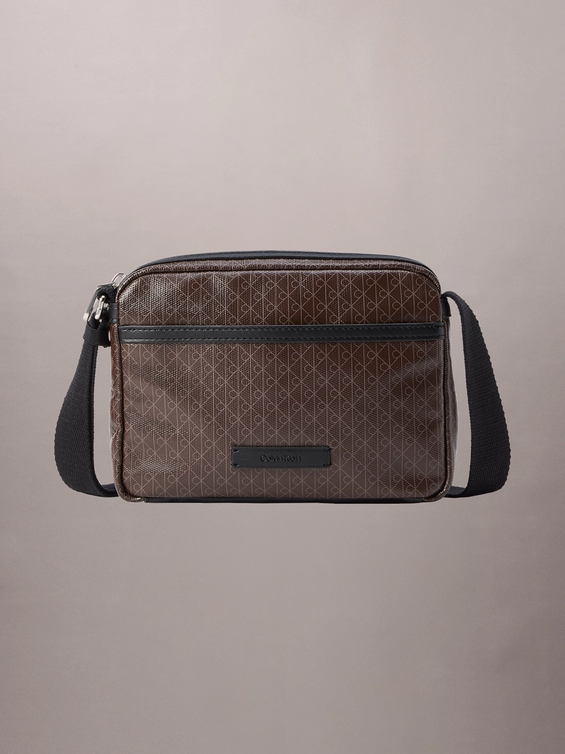 BOLSO CAMERA CON ESTAMPADO DE EMBLEMA - 1