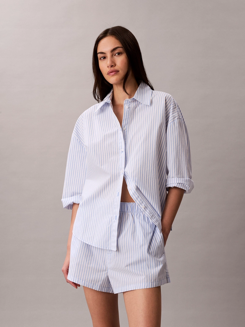 SHORT DE PIJAMA COTTON POPLIN - 1