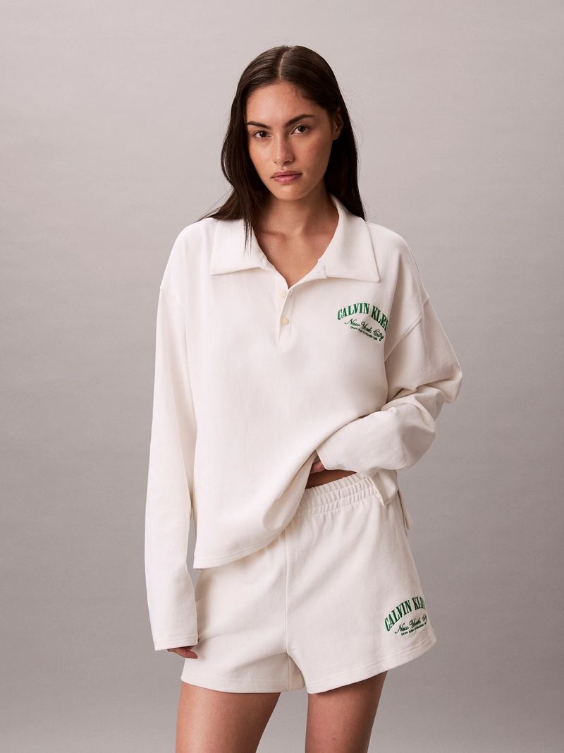 SHORT DE PIJAMA LOGO COTTON JERSEY - 1