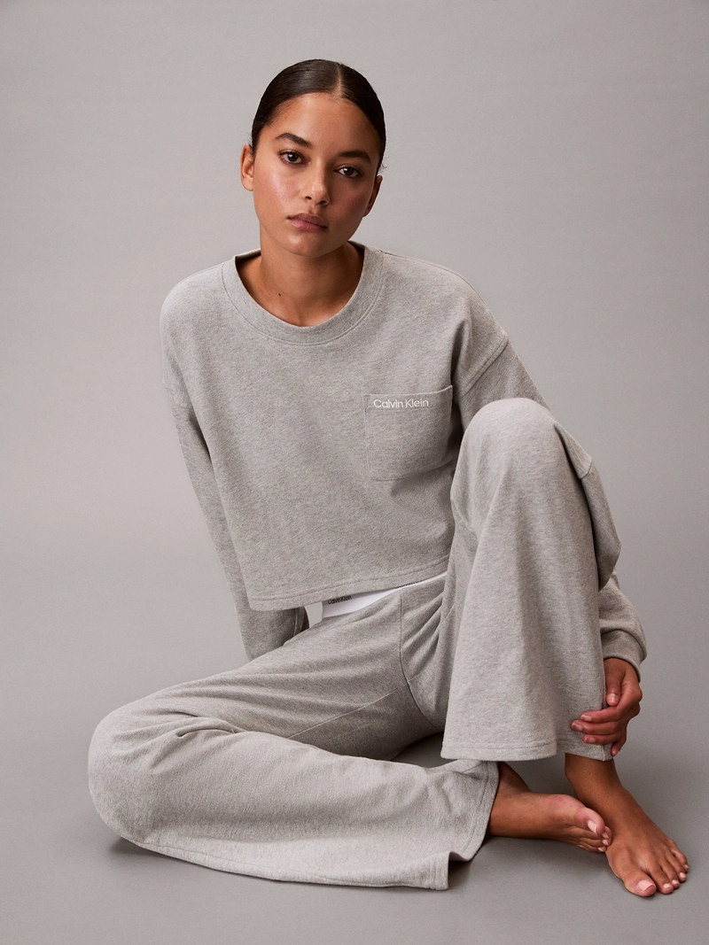 PANTALON DE PIJAMA EN ALGODON CON LOGO - 5