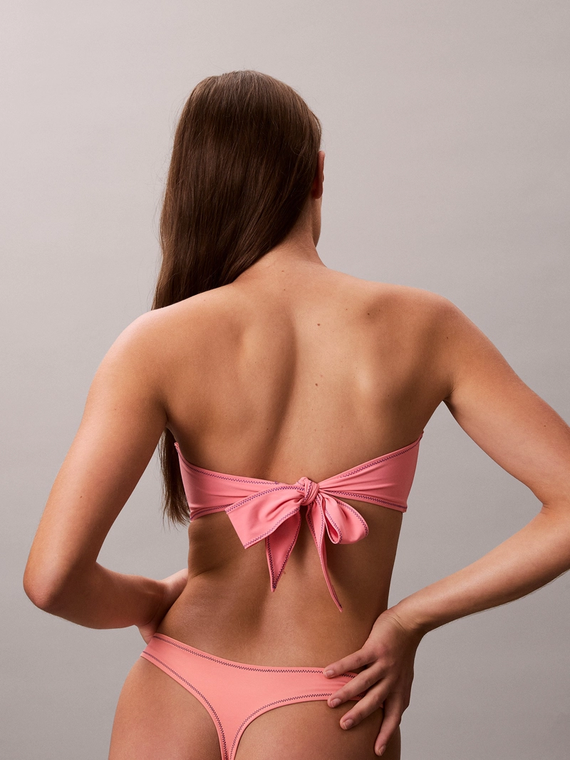 TOP BANDEAU DE BIKINI CON MONOLOGO - 3
