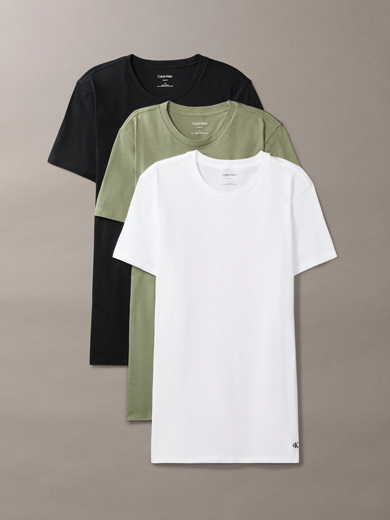 PACK 3 CAMISETAS CUELLO REDONDO COTTON CLASSICS - 1