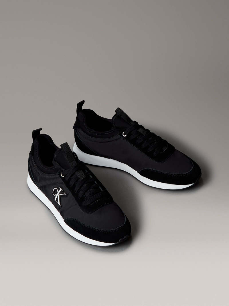 ZAPATILLAS RETRO RUNNER CON CORDONES - 1