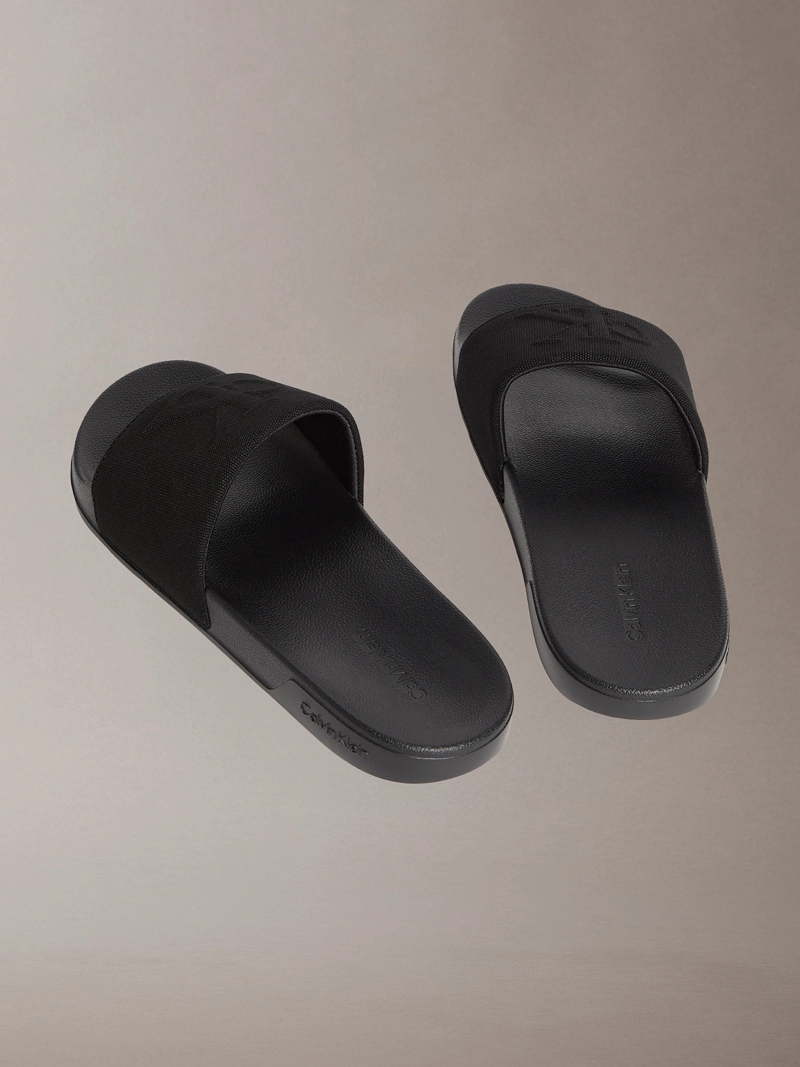 SANDALIAS SLIDE CON MONOGRAMA - 2