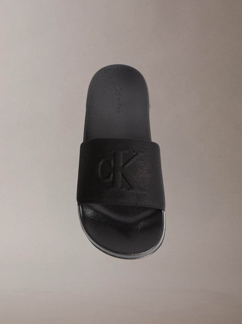 SANDALIAS SLIDE CON MONOGRAMA - 3
