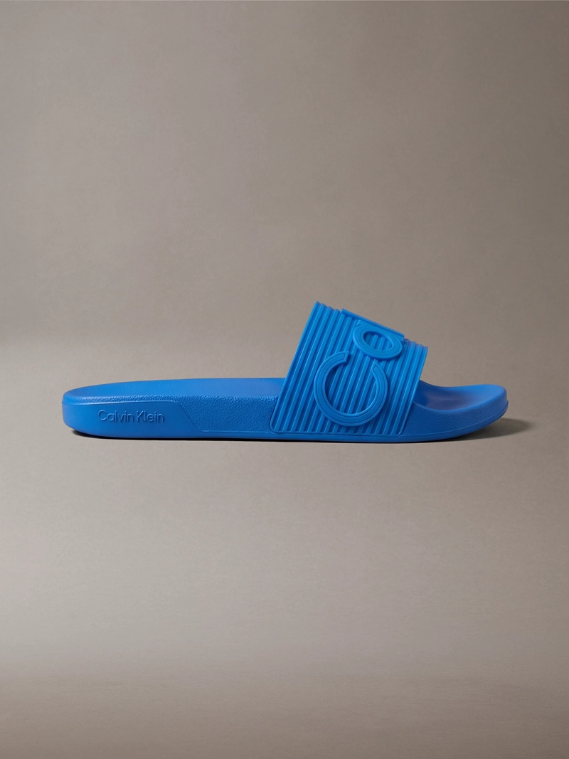 SANDALIAS CON LOGO EN TEXTURA - 5