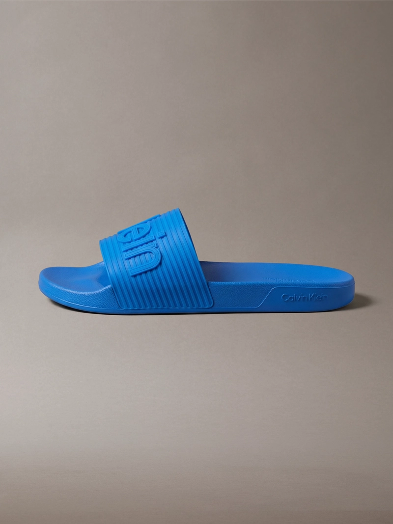 SANDALIAS CON LOGO EN TEXTURA - 6